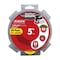 Diablo Diablo StickFast 5 in. Ceramic Blend Adhesive Sanding Disc 80 Grit Coarse 50 pk DCD050080P50G - alternate 1